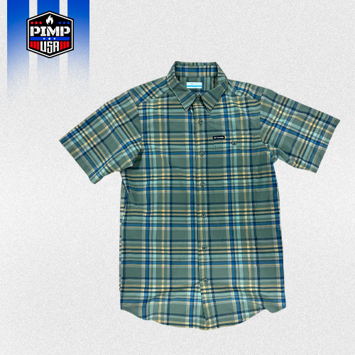 COLUMBIA - FIR RIDGE PLAID SHORT SLEEVE SHIRT - XO0910-398