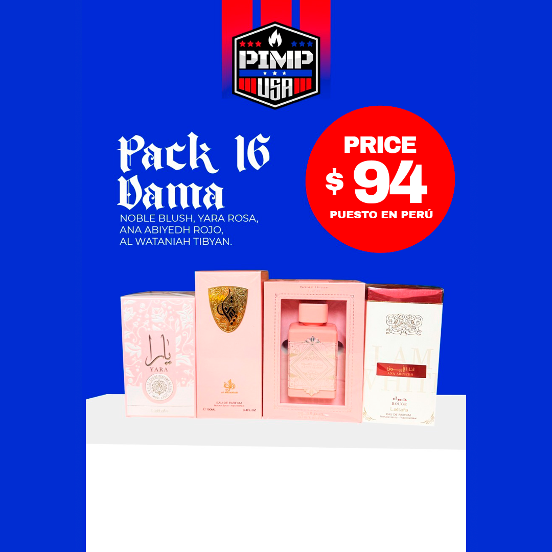 PACK 16 DAMA