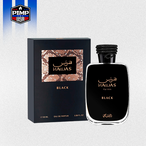 HAWAS BLACK 3.4 OZ - RASASI