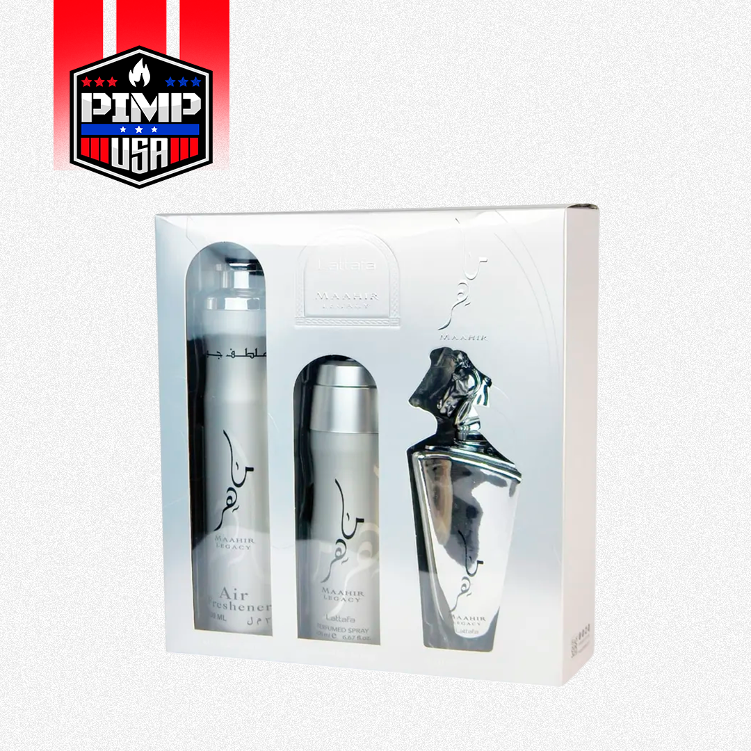 LATTAFA - MAAHIR LEGACY 3PC GIFT SET
